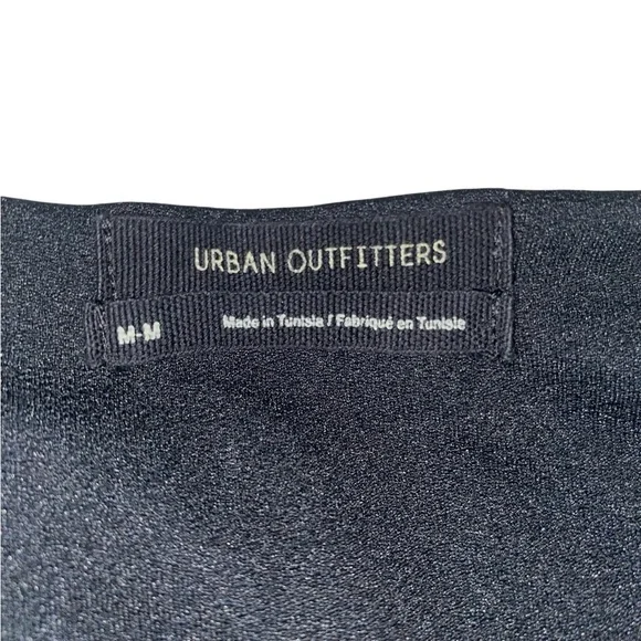 Urban Outfitters Elodie Bandana Print Mesh Mini Dress Blue Paisley Western - Picture 9 of 13